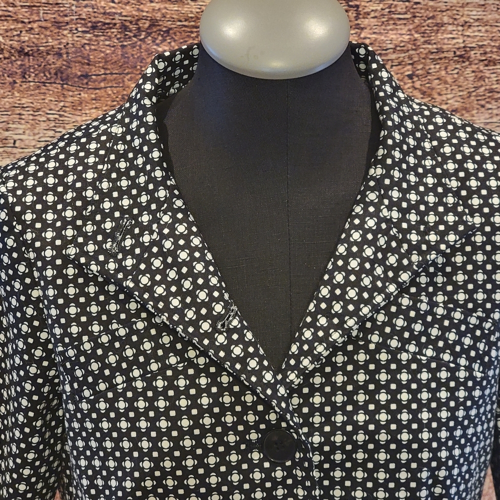 Willi Smith Button Up Blazer Small - image 2